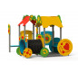 Aire de jeu locomotive, Jeux extérieur locomotive, Aire de jeu train, Jeu extérieur pour école