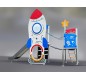 Fusée aire de jeu pour enfants