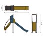 Jeux de plein air pour camping, Toboggan pour aire de jeux, Toboggan extérieur pour collectivité