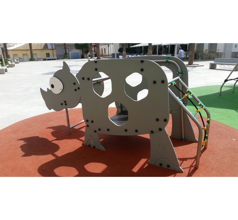 Jeux extérieurs rhinocéros