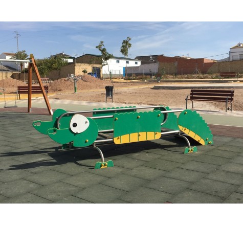 Crocodile jeu extérieur pour enfants