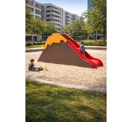 Jeux extérieurs volcan