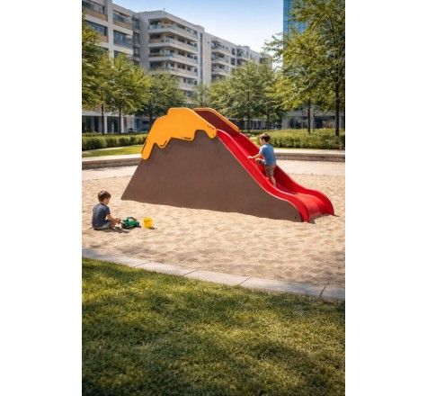 Jeux extérieurs volcan