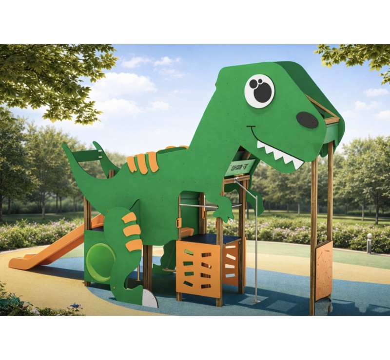 Jeux extérieurs dinosaures