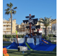Jeu de plein air sur ressort, Jeu sur ressort pirates, Jeux extérieurs pour campings