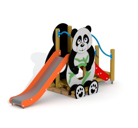 Toboggan pingouin, toboggan panda