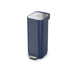 Poubelle à pédale 40 L avec filtre anti-odeurs et porte frontale