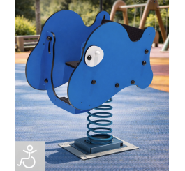 Jeu sur ressort baleine