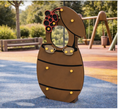 Jeux extérieurs barrique