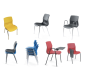 Chaise coque pour salles des fêtes