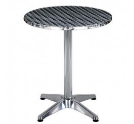 Table de café en aluminium 