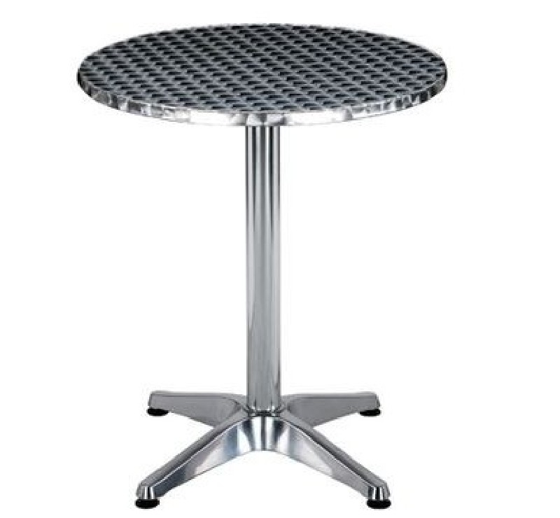 Table de café en aluminium 