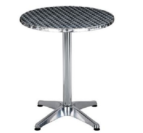 Table de café en aluminium 