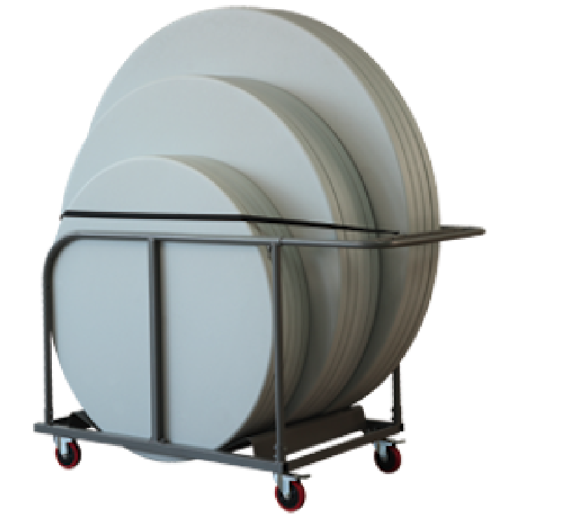 Chariot Planète pour tables rondes