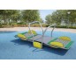 Balançoire pour fauteuil roulant, Tape fesse pour fauteuil roulant, Tape cul pour fauteuil roulant