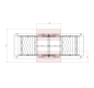 Balançoire pour fauteuil roulant, Tape fesse pour fauteuil roulant, Tape cul pour fauteuil roulant