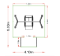 Balançoires pour fauteuil roulant, Balançoire pour fauteuil roulant, Portique balançoire pour fauteuil roulant