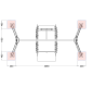 Balançoires pour fauteuil roulant, Balançoire pour fauteuil roulant, Portique balançoire pour fauteuil roulant