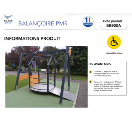 Balançoire PMR