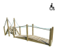 Jeux de plein air PMR, Jeu extérieur PMR, Aire de jeu PMR