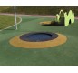 Trampoline pour parc public 2 couleurs au choix
