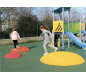 Dalle caoutchouc pour aire de jeu