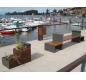 Jardinières pour collectivité, Jardinières pour centres commerciaux, Jardinières en bois