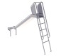 🛝 Toboggan inox 100 % H 0,90 à 1,00 m | Aire de jeux