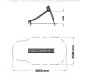 🛝 Toboggan inox 100 % H 0,90 à 1,00 m | Aire de jeux
