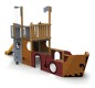 Jeu extérieur pour enfants bateau pirate