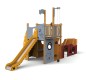 Jeux extérieurs pour camping, Navire pour aire de jeux, Aire de jeux extérieurs bateau pirate