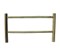 🪵 Clôture bois classique 1, 2 ou 3 lisses | Fabricant pour collectivités