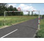 🚧 Portique pivotant | Fabricant de portiques de limitation de hauteur pour collectivités
