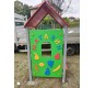 Cabane pour cour écoles, Cabane pour aire de jeux, Cabane pour enfants