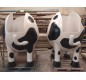 Structure de jeux extérieurs pour collectivité, aire de jeux extérieurs, structure de jeux animaux