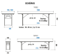 Banc pliant pour réception, Banc brasserie, Banc brasserie promo, banc pliante pour camping