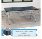 Table pliante pour salle de réunion, Table polypro pour collectivité