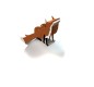 Toboggan de talus inox pour aire de jeux collective
