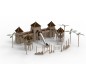 Citadelle des Caraïbes | Château de Jeux Géant en bois de robinier pour Collectivités