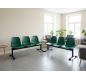 Chaise empilable avec tablette écritoire