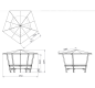 Gloriette, Abris, Kiosque, Kiosque table et bancs