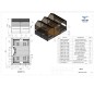 Banquettes avec toit, Gloriette pour professionnel, Abri de rue, Kiosque pour les villes