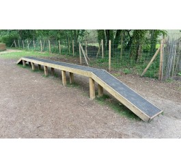 Passerelle parcours canin