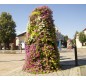 jardinière urbaine en acier galvanisé