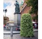 🌸 Pyramide de fleurs Hauteur 2,40 m | Jardinière urbaine acier galvanisé