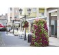 🌸 Pyramide de fleurs Hauteur 2 m | Jardinière urbaine acier galvanisé