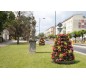 Jardinières pour les jardins publics