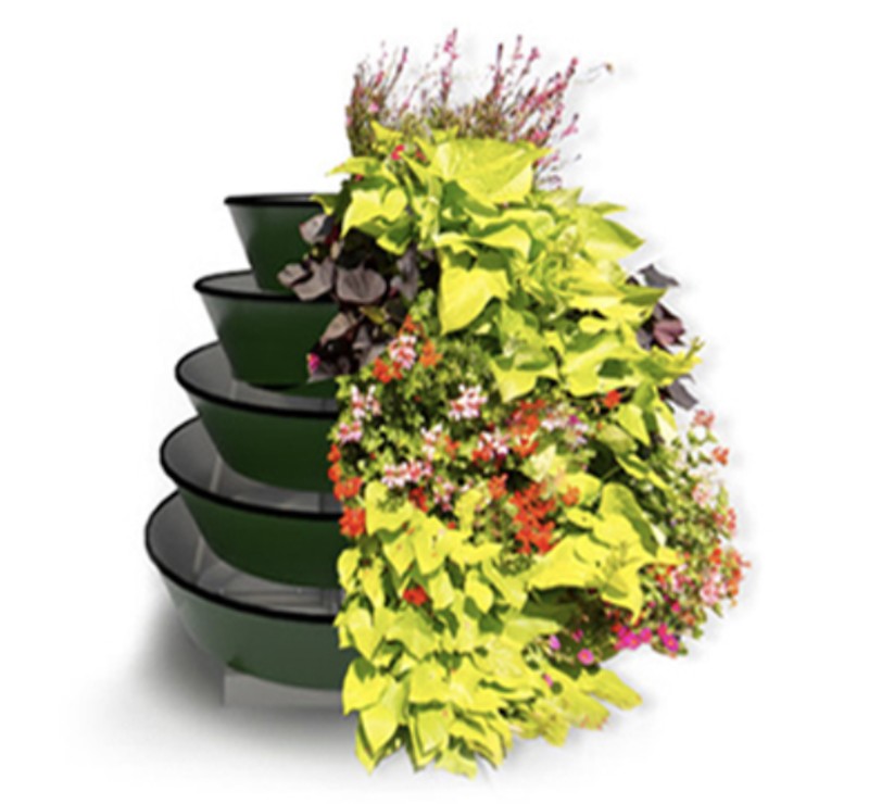 Jardinière cascade urbaine