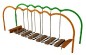 Structure de jeux "le cheval avec son portique-balançoire"