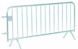 Barrière de police 14 barreaux - Longueur 2 mètres